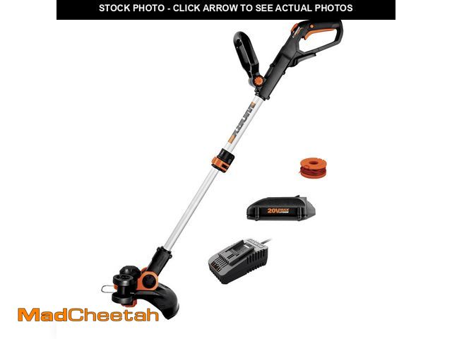 Lot 74-12763384 - (MISSING STRING) Worx WG163.8 GT 3.0 20V PowerShare 12" Cordless String Trimmer &amp; Edger (Battery...