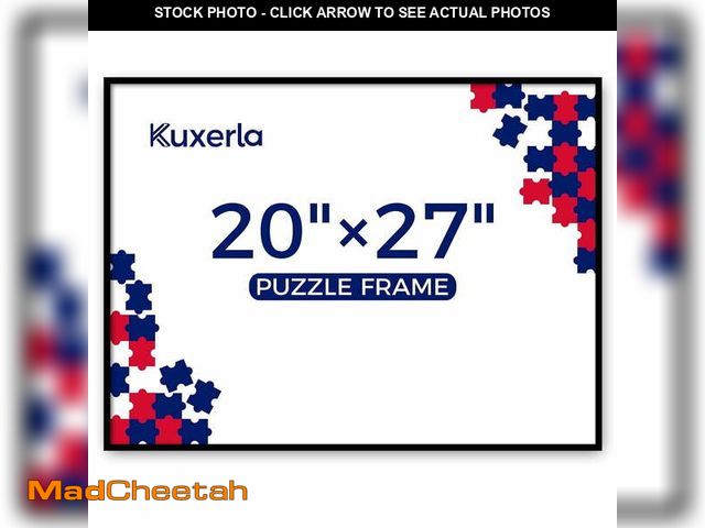 Lot 74-14070245 - Kuxerla Puzzle Frame for 20x27 Puzzle,with Clear Acrylic Cover and Sturdy Back Panel,Horizontal or V...