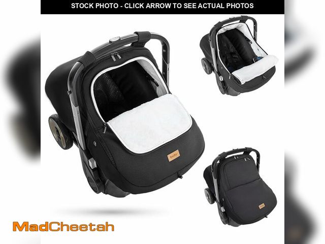 Lot 74-12709955 - Bioby Winter Baby Car Seat Cover, Infant Car Seat Cover for Boy Girl, Roomy, Cozy, Warm, Waterproof ...