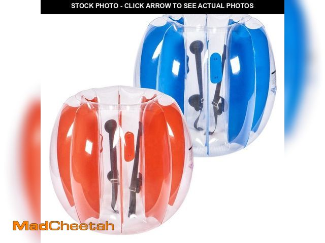 Lot 74-12558860 - VEVOR Inflatable Bumper Balls 3 ft./0.9M Body Sumo Zorb Balls for Kids and Teens Durable PVC Hamster...