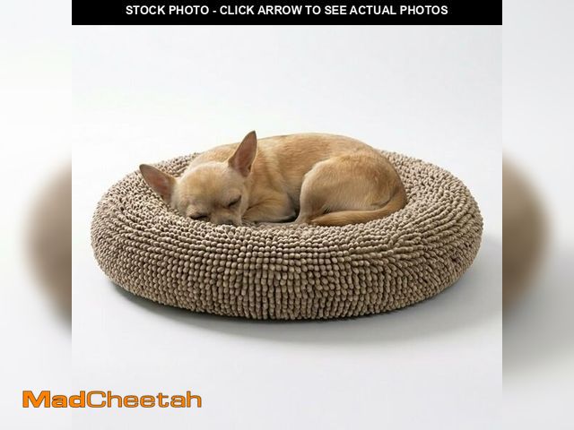 Lot 74-13952616 - Muddy MatÃÂ® Cloud K-9 Bed for Dogs &amp; Cats, Soft &amp; Relaxing Donut Dog Bed, Chenille Materia...