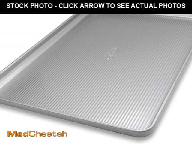 Lot 74-12141293 - USA Pan Bakeware Heavy Duty Extra Large Sheet Pan Warp Resistant Nonstick Baking Pan, Aluminized Ste...