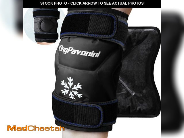 Lot 74-14210414 - KingPavonini XXL Knee Ice Pack Wrap Around Entire Knee After Surgery, Large Reusable Gel Ice Pack fo...