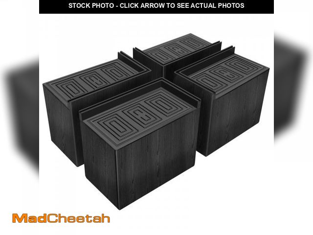 Lot 74-12303297 - ANNKUT Bed Risers 5 Inch Heavy Duty,Oversized Couch Risers, Extra Wide Furniture Risers for Sofa Tab...