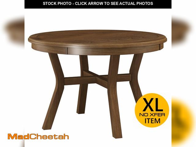 Lot 74-12571924 - Hillsdale Furniture Cooper Convertible Wood 47 Inch Poker Game Table, Brown - UNUSED