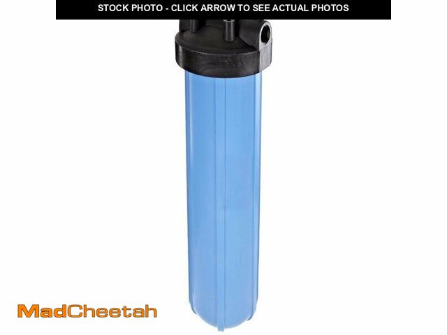 Lot 74-14080803 - Pentair Pentek 150233 Big Blue Filter Housing, 1" NPT #20 Whole House Heavy Duty Water Filter Housin...