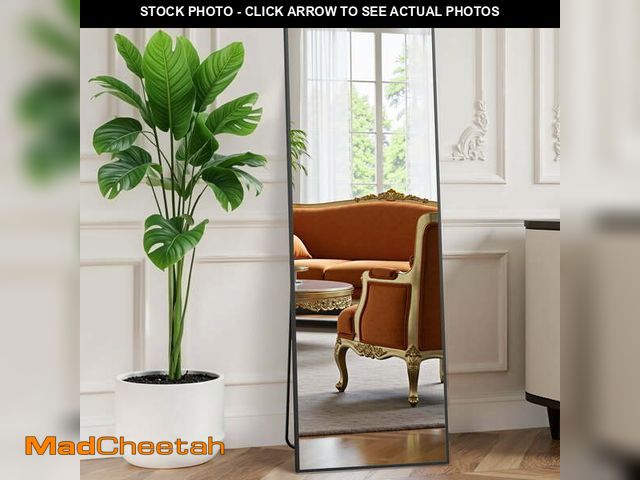 Lot 74-12678462 - EDX Full Length Mirror 59"x16" Full Body Mirror Rectangle Free Standing Wall Mounted Leaning Hanging...