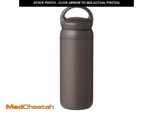 Lot 74-13962231 - KINTO 21096 Dayoff Tumbler, 16.9 fl oz (500 ml), Dark Gray, Double Wall Vacuum Construction, Thermal...