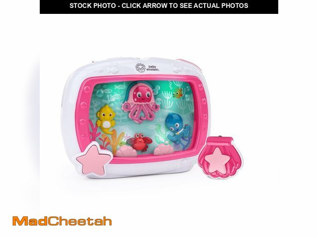 Lot 74-13540439 - Baby Einstein Sea Dreams Soother Musical Crib Toy and Sound Machine, Pink, Newborn and up - UNUSED