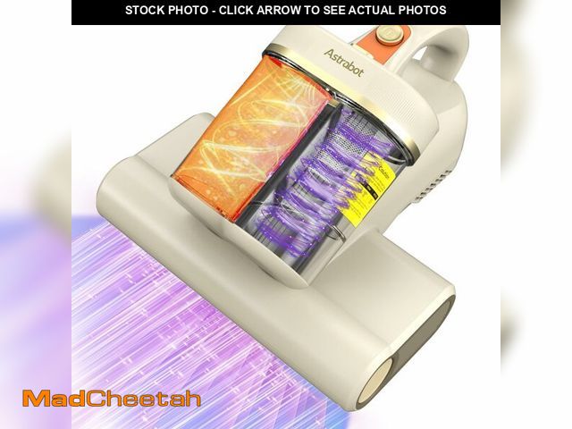 Lot 74-12698341 - Astrabot Mattress Vacuum Cleaner,16Kpa Suction with 253.7nm UV-C Light Bed Vacuum, 4400 Beats/Min,14...