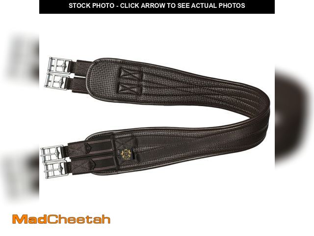 Lot 74-14214056 - T TEKE Contoured Chafeless Girth for Horses, Airflow Waffle PVC Foam Construction with Double Side H...