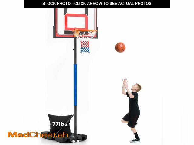Lot 74-12888924 - Basketball Hoop for Kids 5-9 ft Adjustable, Portable Basketball Goals for Kids Teenagers Youth, Grea...
