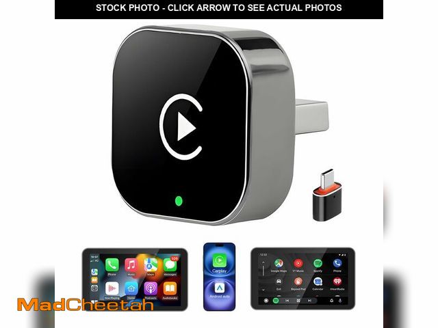 Lot 74-13955990 - Wireless CarPlay Adapter 2026 Upgraded,CarPlay &amp; Android Auto 2-in-1, Mini USB Design for Cars w...