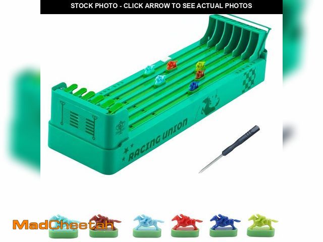 Lot 74-14047274 - Electronic Horse Race Board Game, Horse Racing Table Games, Desktop Derby 6-Horse Racing Game,Portab...