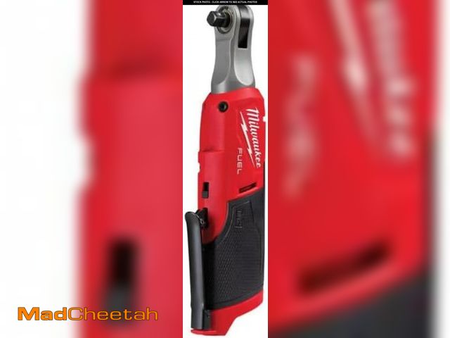 Lot 74-12377174 - Milwaukee M12 FUEL 12-Volt Lithium-Ion Brushless Cordless High Speed 3/8 in. Ratchet (Tool-Only) - U...