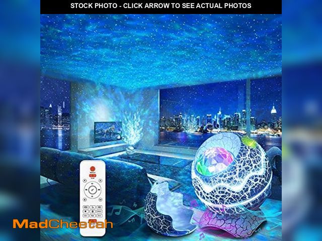 Lot 74-12331244 - Rossetta Galaxy Projector, Star Projector for Bedroom, Night Lights for Kids Room with White Noise, ...