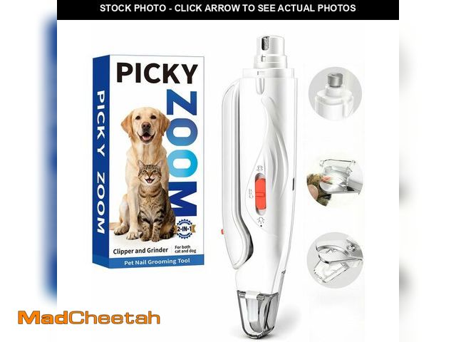 Lot 74-14205290 - 2-in-1 Dog &amp; Cat Nail Clippers and Grinder with Light Ã¢â¬â Upgraded Safety Guard to Avoid Ov...