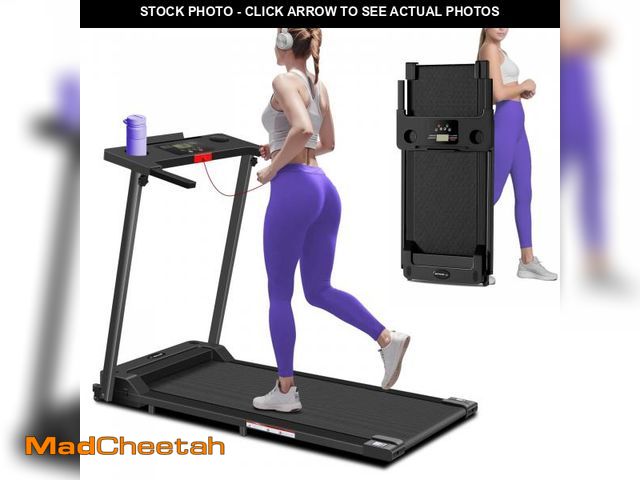 Lot 74-12277131 - Treadmill with Handles, 2025 Upgraded Small Treadmills Home, Portable Electric Treadmills for Home 3...