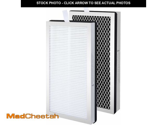 Lot 74-14335945 - KeeTidy 2 Pack Model 15 Replacement Filters Compatible with MA Series Air Puri-fier, H13 True HEPA a...