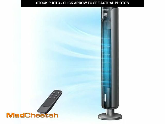 Lot 74-14351384 - NFTIGB Tower Fan for Bedroom, 36 inch Oscillating Fans that Blow Cold Air, 3 Speeds, 3 Modes 12H Tim...