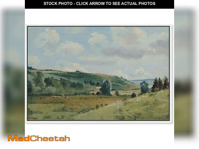 Lot 74-13835513 - Art Remedy Landscape Canvas Countryside Wall Art, White Frame, 30" x 20" - UNUSED