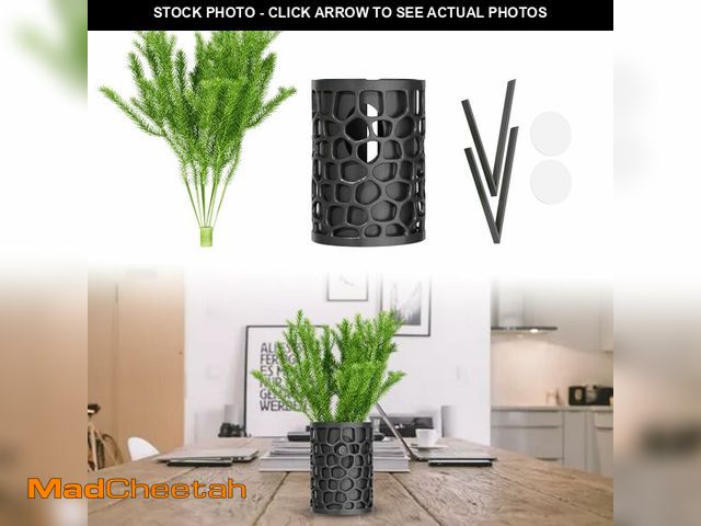 Lot 74-14207141 - Camera Disguise Vase Fit for Ring Indoor Cam 1st Gen Camera, Includes Adjustable Wedge &amp; Fake Pl...
