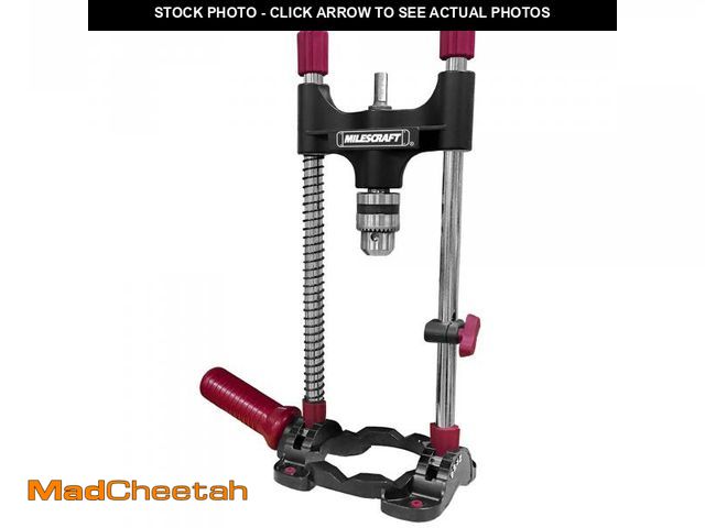 Lot 74-12374994 - Milescraft 1318 DrillMate Portable Drillling Guide Ã¢â¬â Precision Drilling Jig Attachment for Dr...