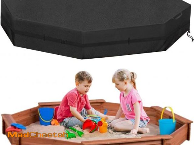 Lot 74-12331694 - *SEE DETAILS* SIRUITON Octagon Sandbox Cover, 420D Oxford Cloth Waterproof, Windproof and Dustproof,...