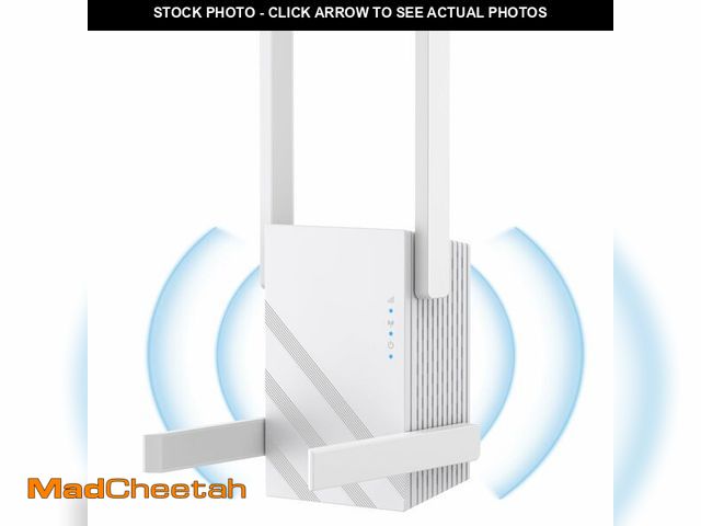 Lot 74-12697273 - 2025 WiFi Extender Signal Booster, WiFi Repeater Dual Band 5GHz/2.4GHz, 1200Mbps WiFi Booster with E...