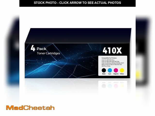Lot 74-13621299 - 410X Toner Cartridges Replacement Pro MFP M377 M452 M477 for HP 410X 410A Toner Works for Pro MFP Pr...