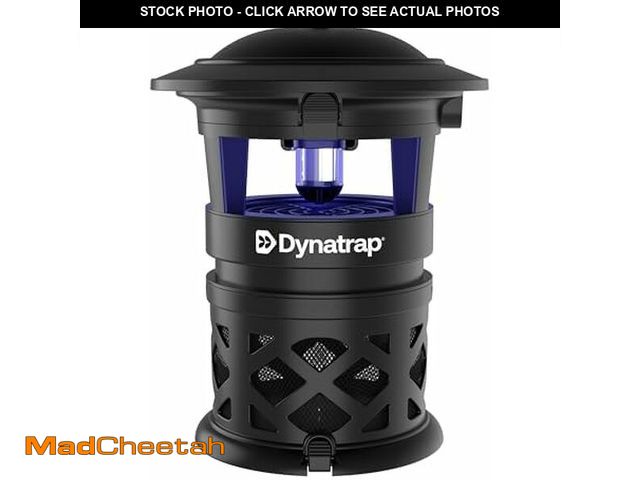 Lot 74-12828846 - (POWER CORD IS DAMAGED) Dynatrap DT1130SR 1/2 Acre Mosquito &amp; Flying Insect Outdoor Trap and Kil...