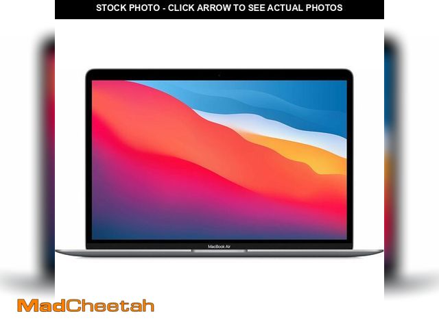 Lot 74-14280686 - Apple MacBook Air Late 2020 with Apple M1 Chip (13.3 inch, 8GB RAM, 256GB SSD) Space Gray (Renewed) ...