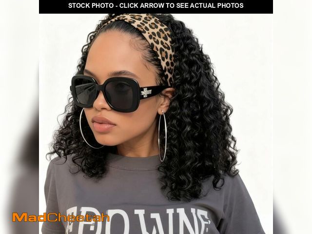 Lot 74-14057174 - BECUS Shoulder Length Curly Headband Wig for Black Women - Glueless Synthetic Wavy Half Wig - Beginn...