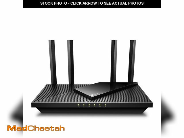 Lot 74-12608367 - TP-Link AX1800 WiFi 6 Router V4 (Archer AX21) Ã¢â¬â Dual Band Wireless Internet, Gigabit, Easy Me...