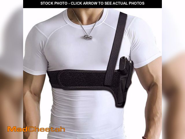 Lot 74-14430964 - Quick Draw Shoulder Holster - Belly Band Holster for Everyday Comfortable Concealed Carry for Small,...