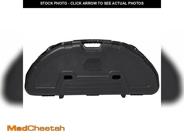 Lot 74-12760411 - Plano Protector Compact Bow Case, Black, Hard Bow Case, Holds up to Five Arrows, Anti-Crush Archery ...
