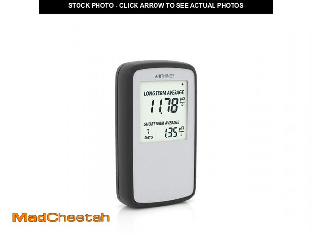 Lot 74-12432475 - Airthings Corentium Home Radon Detector 223 Portable, Lightweight, Easy-to-Use, (3) AAA Battery Oper...