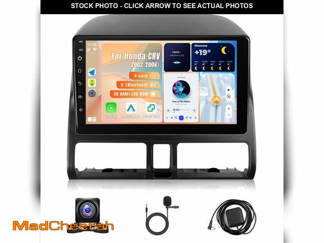 Lot 74-13716599 - KuTaiTai Android Car Stereo for Honda CRV 1997 1998 1999 2000 2001-2+32GB 9" IPS Touch Screen for CR...