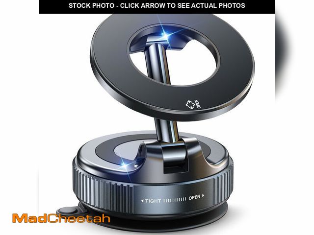 Lot 74-13544558 - Jononser Magnetic Suction Cup Phone Mount for Magsafe, 360ÃÂ° Adjustable Magnetic Car Phone Holder,...