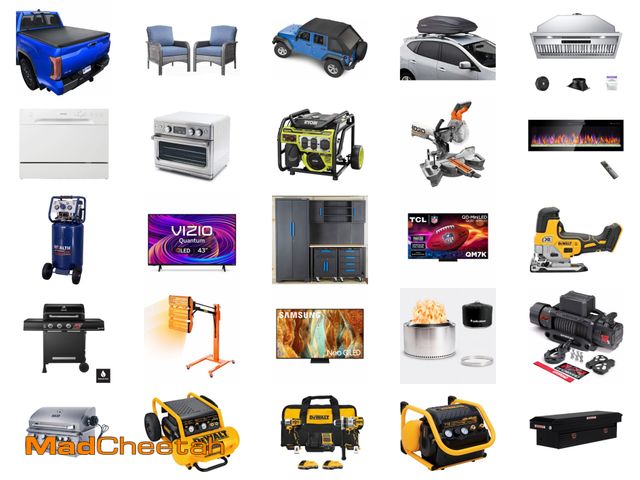 MadCheetah Holland - Overstock, Returns - Home Furnishings, Sports Equipment, Tools and Home Improvement - October 9, 2025