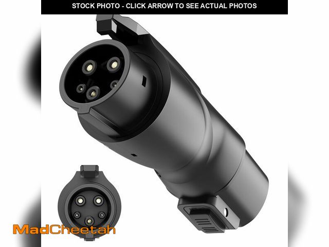 Lot 74-12606240 - Otytkgo Tesla to J1772 Adapter with Fixed Lock Works, Max 80A 250V Converter Compatible with Nacs Wa...