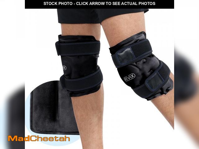 Lot 74-12051860 - REVIX Ice Packs for Knee Relaxation, Reusable Gel Ice Wraps with Cold Compression for Enhanced Flexi...
