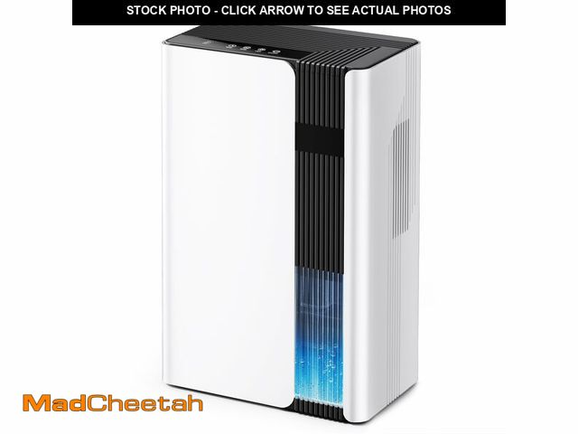 Lot 74-14380847 - Globexis Dehumidifiers for Home, Quiet Dehumidifier for Bedroom for Small Spaces up to 800 sq.ft., 1...