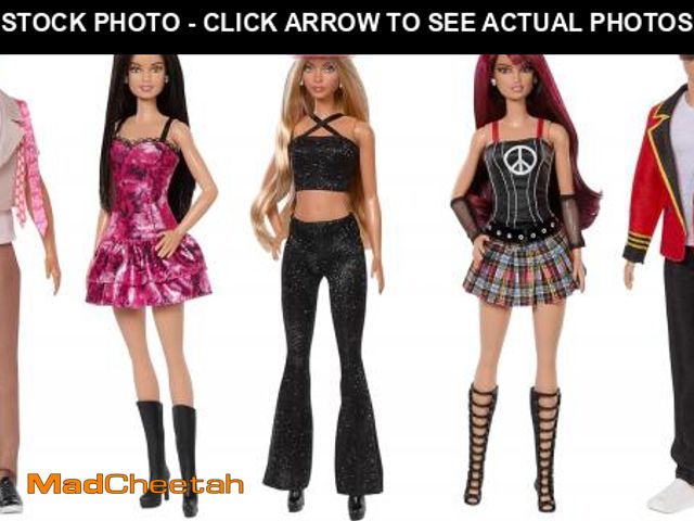 Lot 74-12396409 - Barbie RBD Set of 5 Fashion Dolls with Roberta, Mia, Lupita, Diego &amp; Giovanni in Removable Conce...