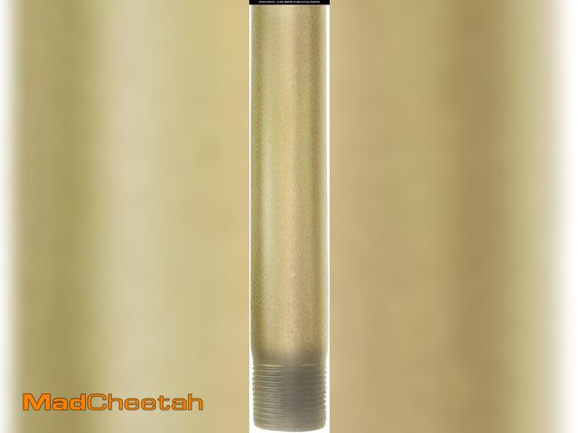 Lot 74-6812199 - Modern Forms Ceiling Fan Downrod NDNH1691 Color: Satin Brass, Size: 18" H - UNUSED