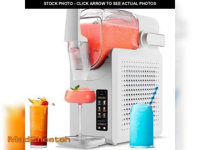 Lot 74-13505004 - Iceman by Chefman Slush-Ease MAX 90oz Slushy Maker with Touch Controls and 5 Functions â White - U...