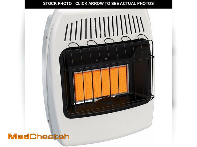 Lot 74-12760077 - Dyna-Glo IR18NMDG-1 18,000 BTU Natural Gas Infrared Vent Free Wall Heater - UNUSED