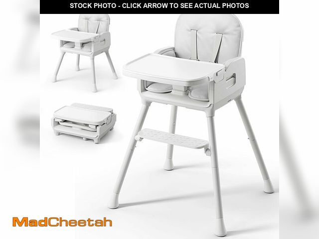 Lot 74-14270692 - Obee Odee 3-in-1 Portable Baby High Chair for Babies and Toddlers, Convertible Easy Clean Infant Fol...