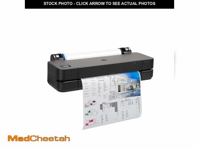Lot 74-13642969 - HP DesignJet T210 Large Format 24-Inch Plotter Printer for Easy CAD &amp; Poster Prints (8AG32T), In...