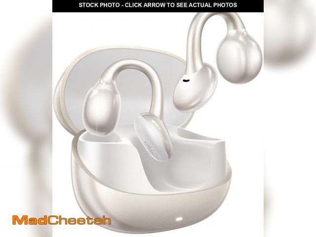 Lot 74-12308544 - JOYROOM OE3 Clip-On Earbuds, Wireless Open Ear Earbuds Headphones, Auto L-R Recognition, Omni Tap Co...